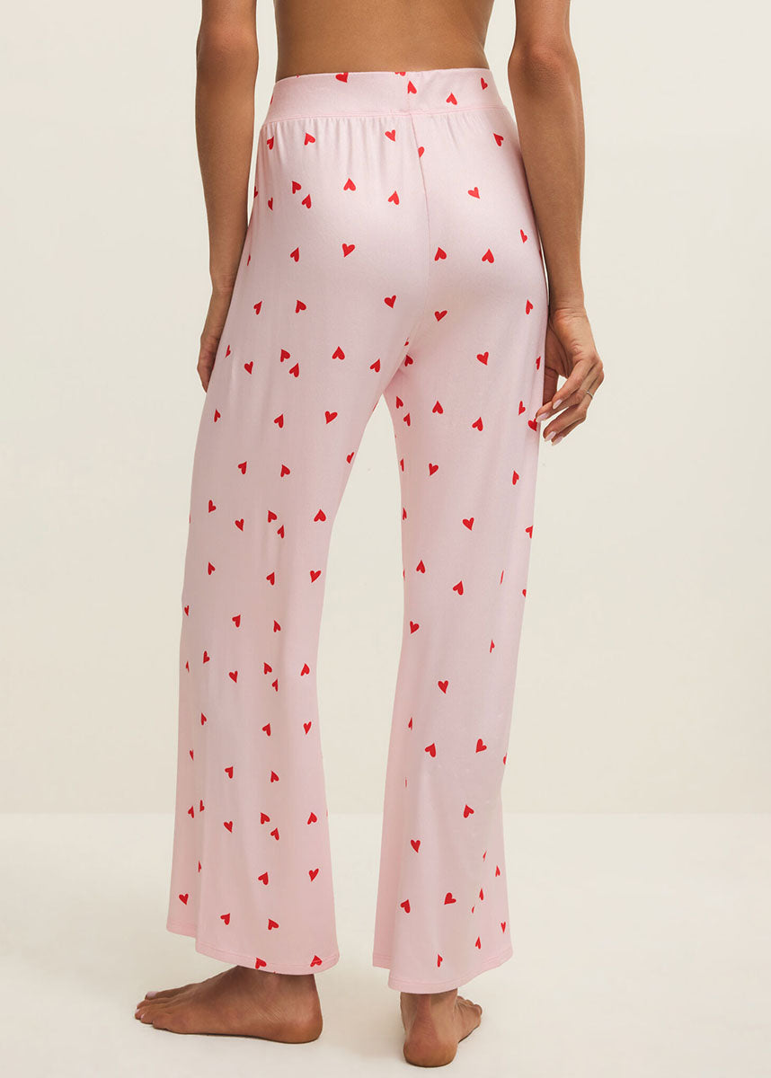 Luxe Heart Pant - Pink Marshmallow