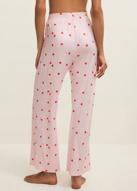 Luxe Heart Pant - Pink Marshmallow
