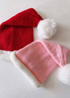 Santa Knit Hat - Red