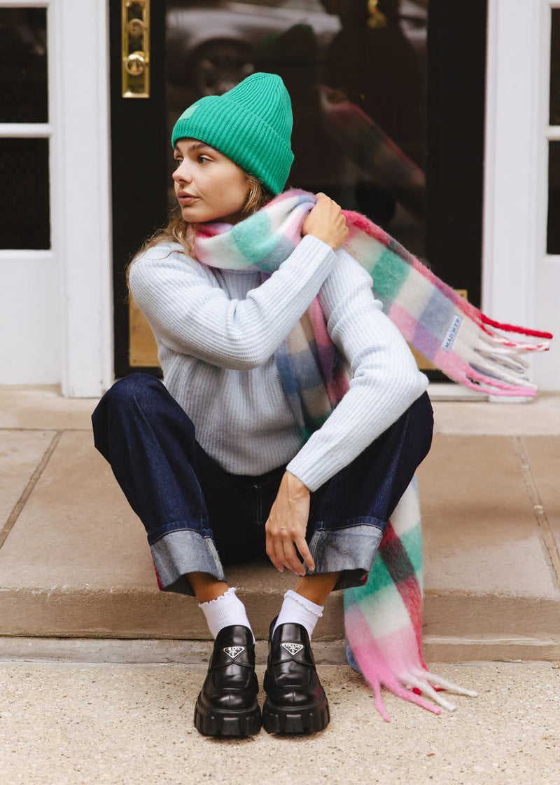 Mad Hatter Oversized Blanket Scarf - Multi