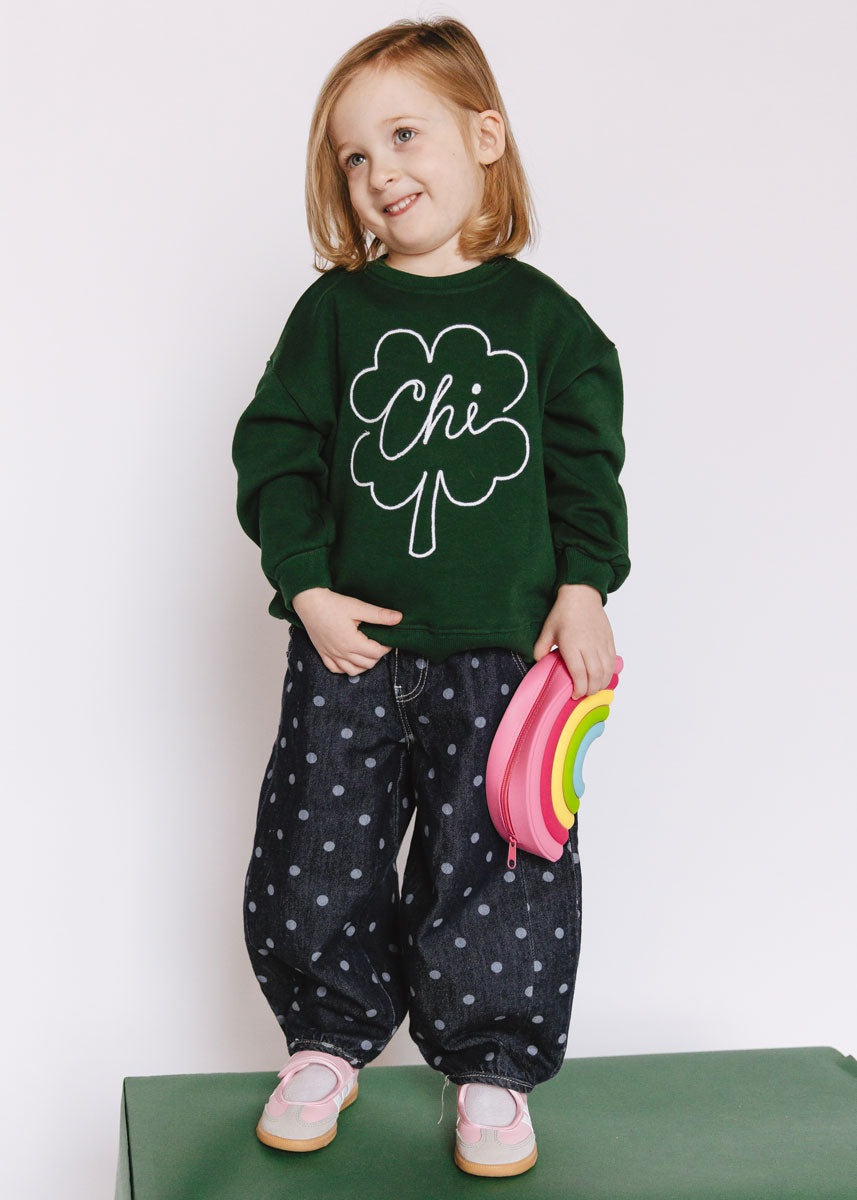 Chi Clover Oversized Sweatshirt