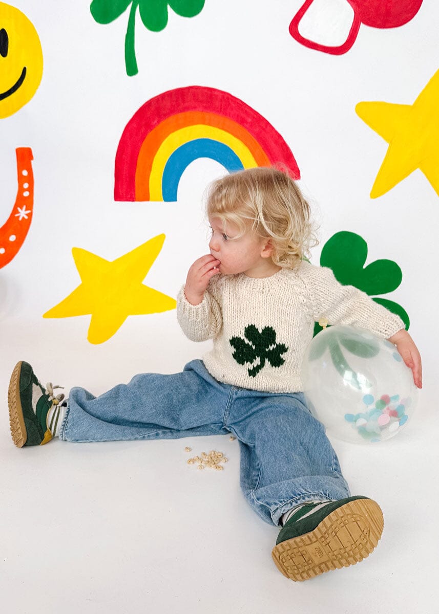 Shamrock Crew Neck Sweater