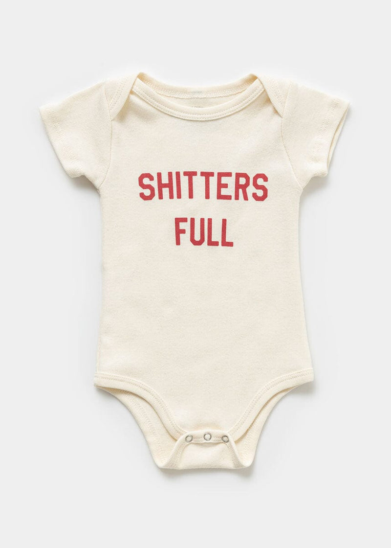 Shitters Full Onesie - Natural