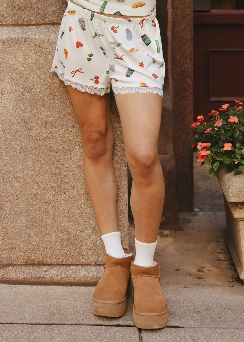 Chi Icons Pointelle Short