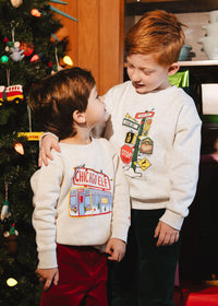 Chicago Christmas Street Sweatshirt