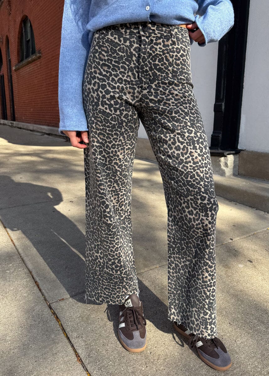 Bernadette Leopard Print Pants – Alice & Wonder