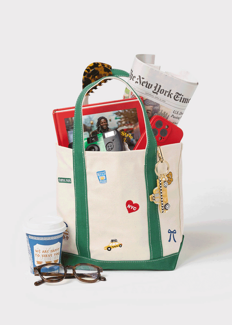 New York City Icons Small Tote