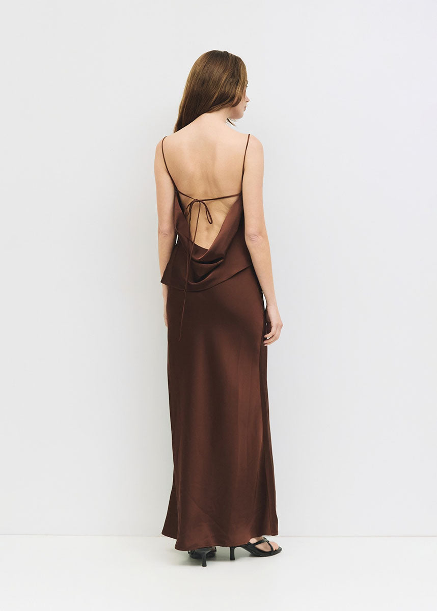 The Elena Skirt - Brown