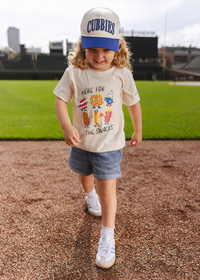 Here For The Snacks Toddler Tee