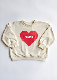 Snacks Oversized Sweatshirt