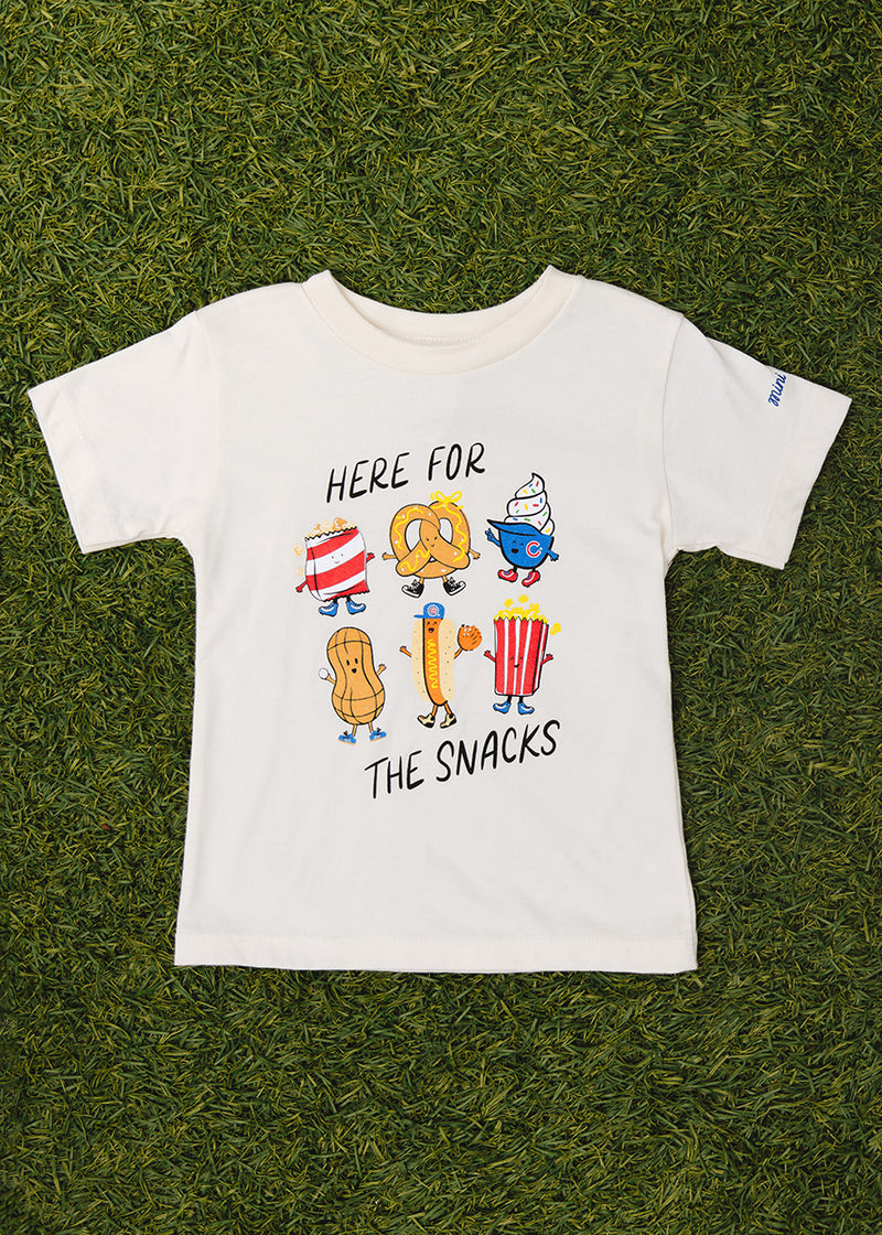 Here For The Snacks Toddler Tee
