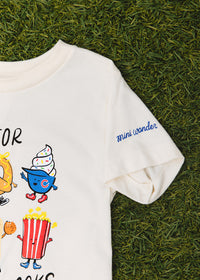 Here For The Snacks Toddler Tee