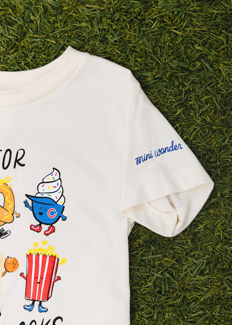 Here For The Snacks Toddler Tee