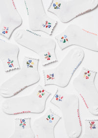Michigan Icons Ruffle Sock