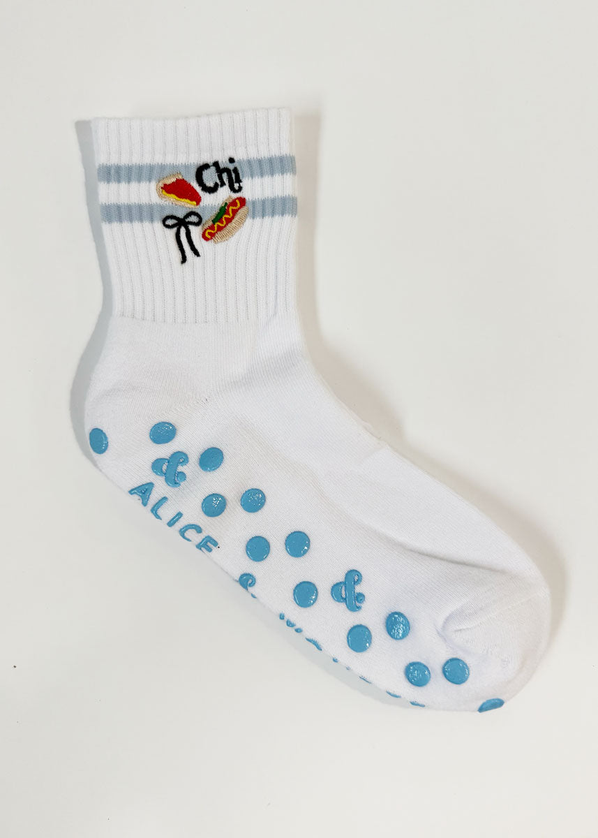 Chi Forever Crew Pilates Sock