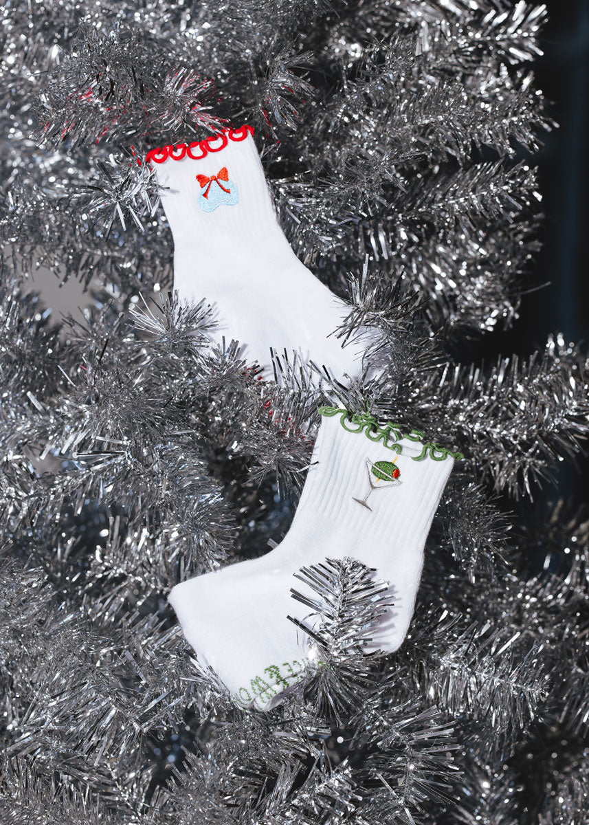 The Bean Icon Ruffle Sock