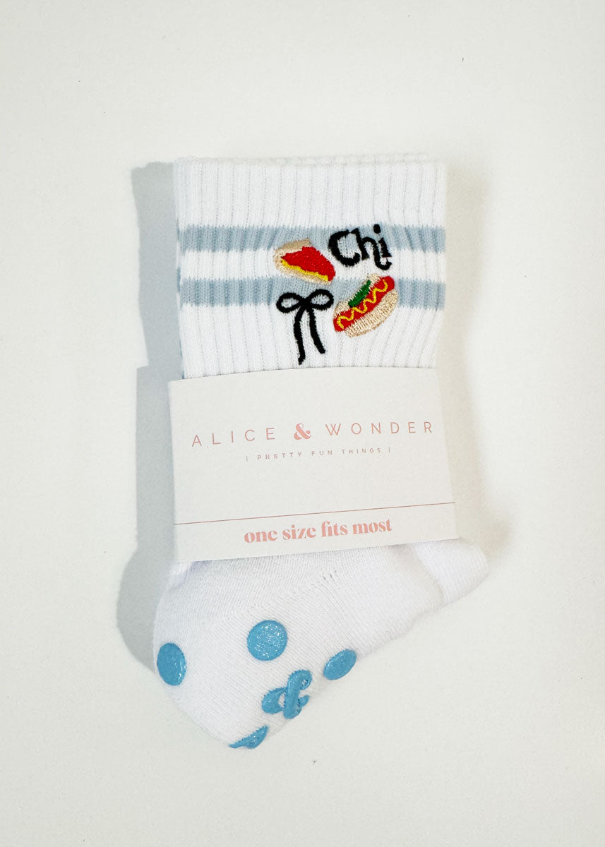 Chi Forever Crew Pilates Sock