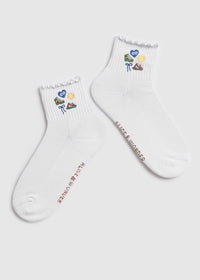 Colorado Icons Ruffle Sock