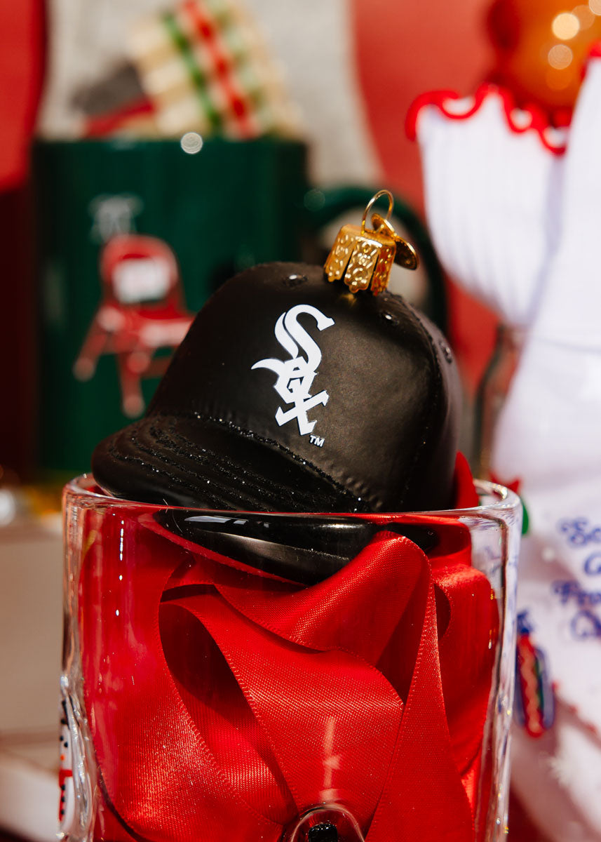 White Sox Baseball Cap Ornament