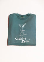 Holiday Spirit Crewneck Sweatshirt - Green