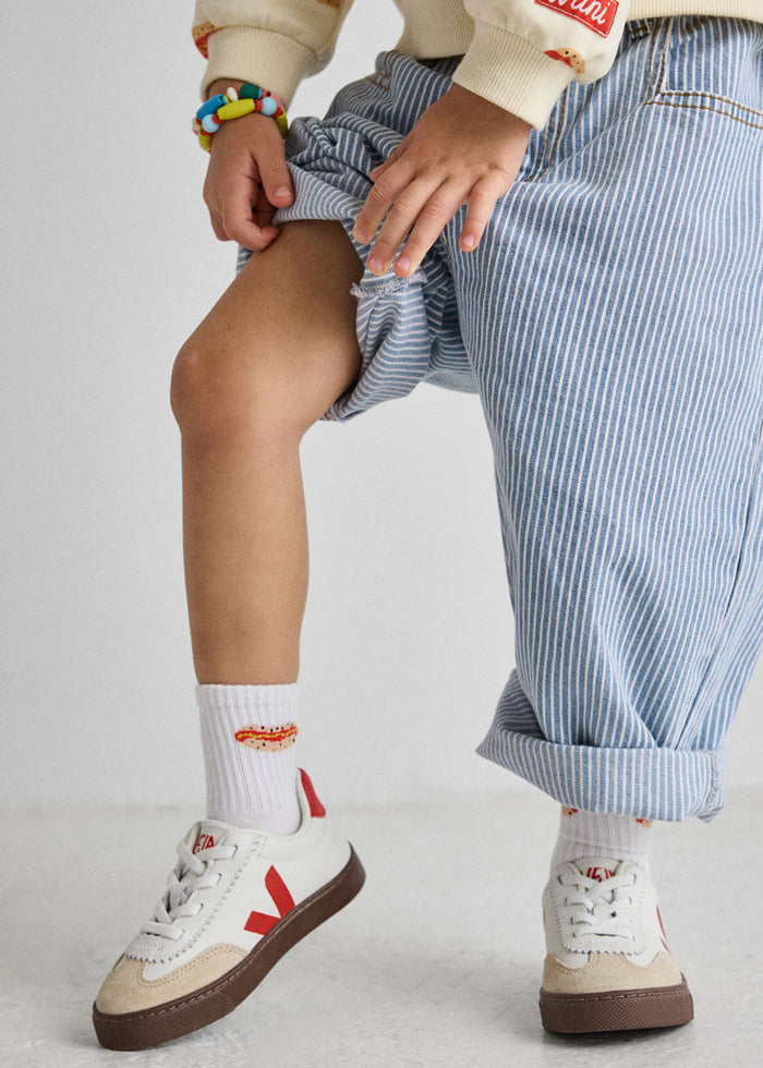 Pre-Order: Mini Hot Dog & Chicago Sock Pair