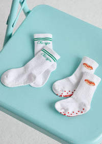 Pre-Order: Mini Hot Dog & Chicago Sock Pair