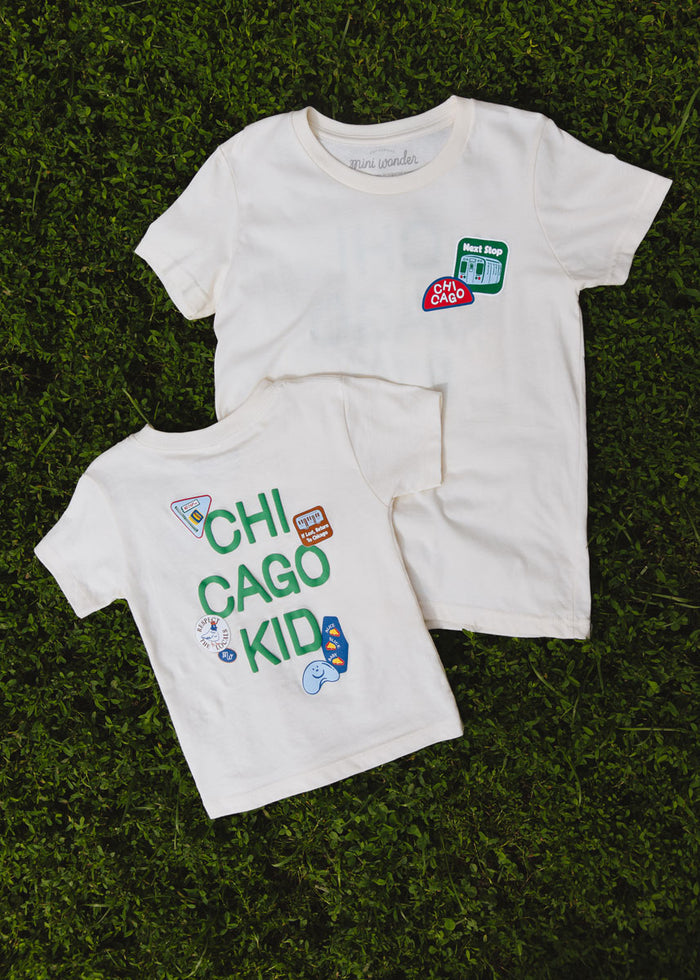 Chicago Kid Patches Toddler Tee