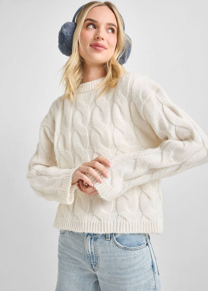 Mad Hatter Faux-Fur Earmuff - Steel Blue