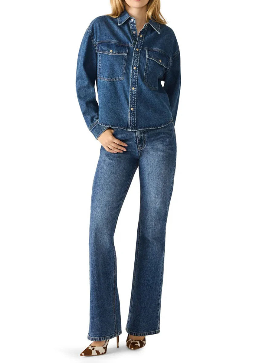 Judith Top - Dark Navy