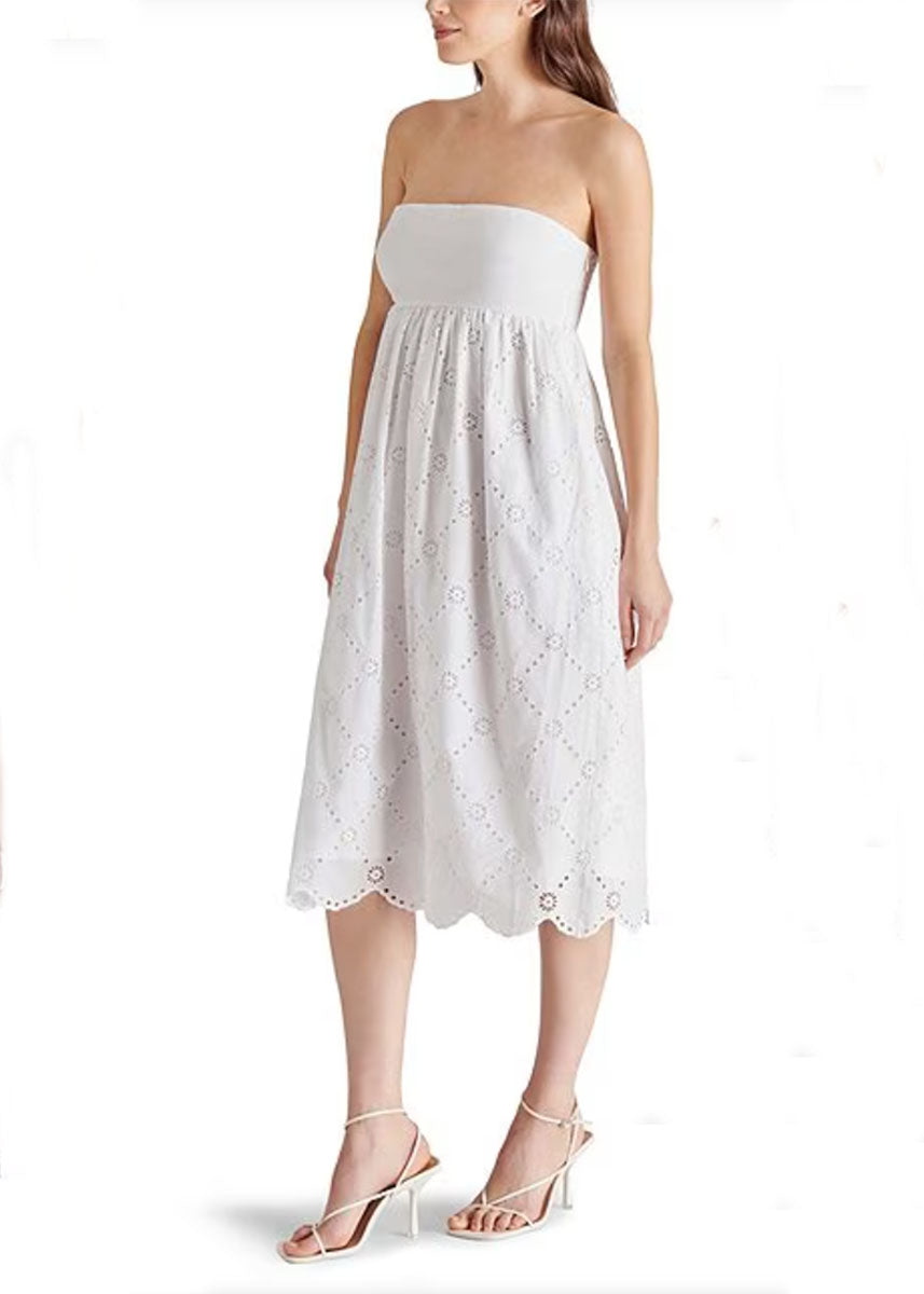 Olsen Dress - White
