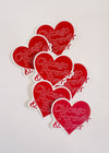 Chicago Forever & Ever Heart Sticker