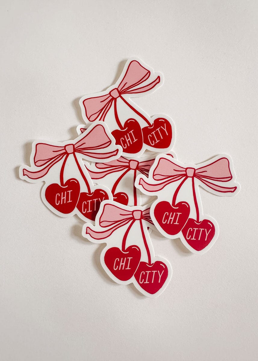 Chi City Cherries Sticker