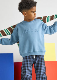 City Kid Oversized Sweatshirt - Storm