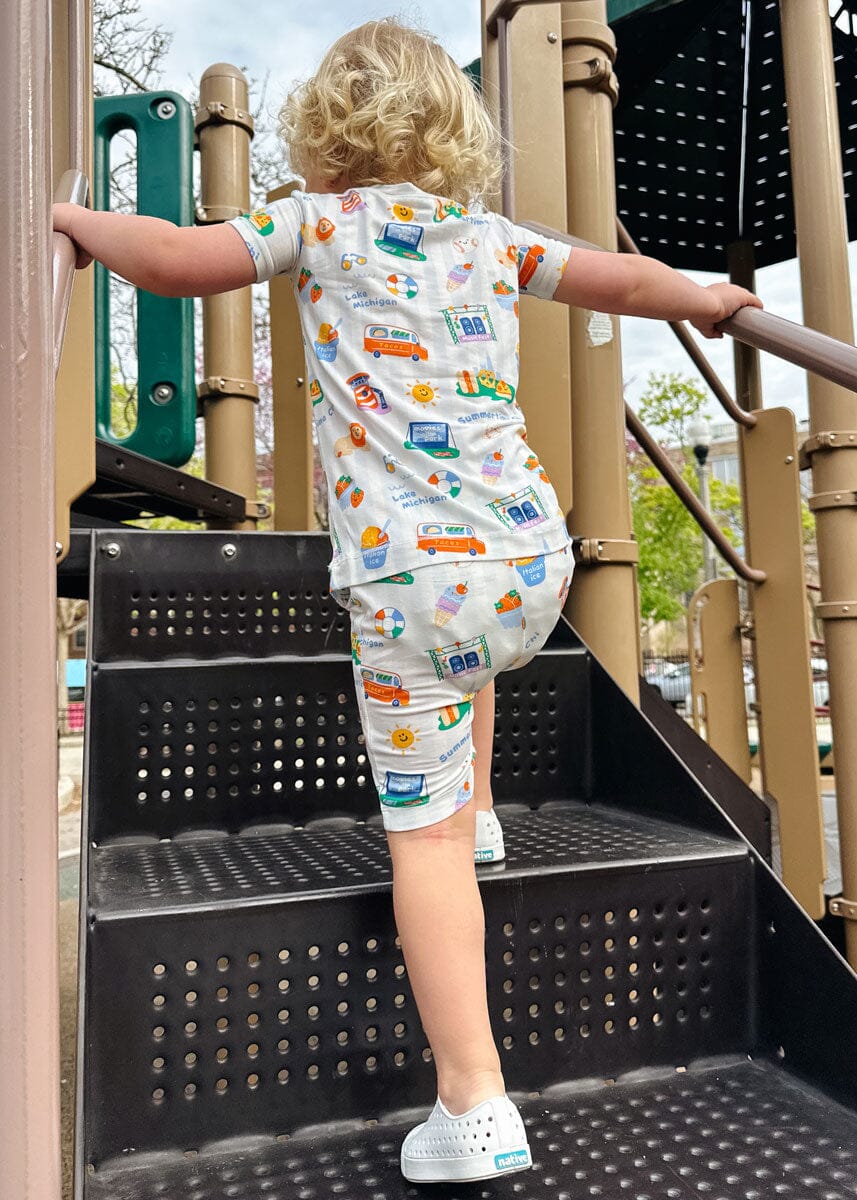 Summertime Chi Loungewear Set - S/S and Shorts