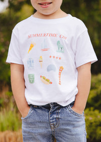 Summertime Chi Icons Tee