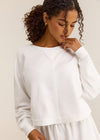 Party In The Back Sweatshirt - White