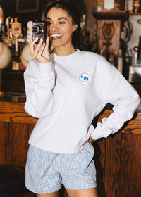 Chicago Baseball Patches Sweatshirt