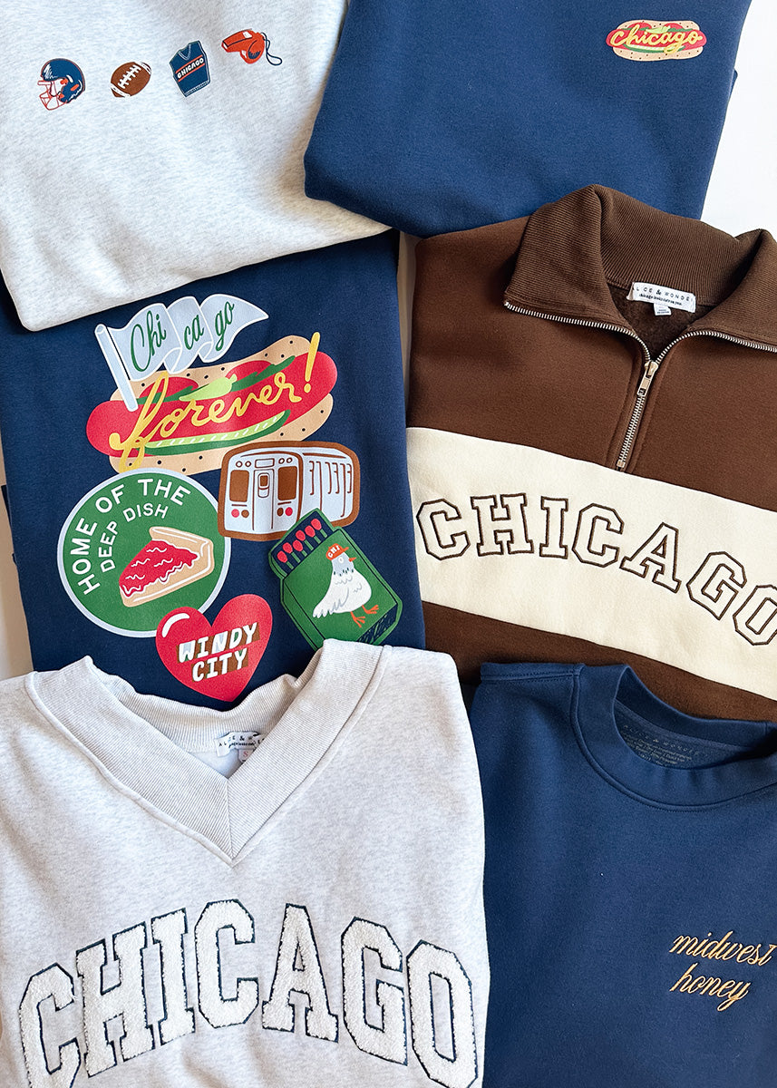 Chicago Football Icons Sweatshirt