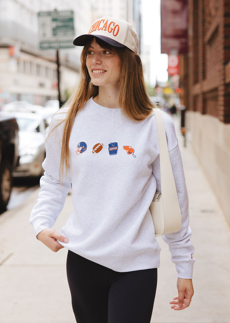 Chicago Football Icons Sweatshirt