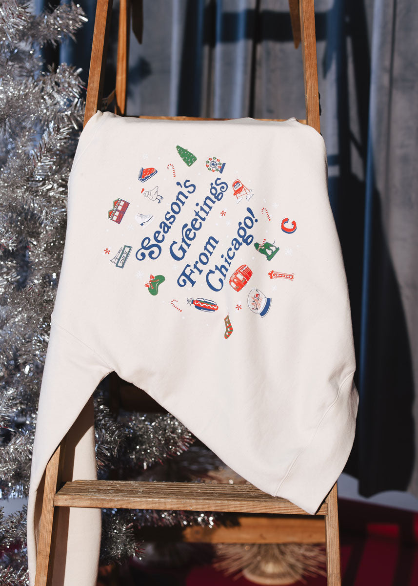 Season's Greetings From Chicago Sweatshirt