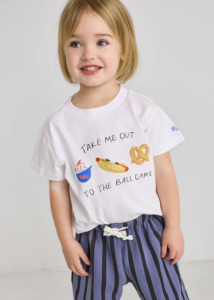 Take Me Out To The Ballgame Toddler Tee