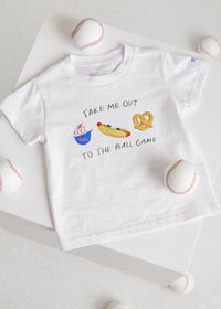 Take Me Out To The Ballgame Toddler Tee
