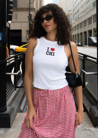 I <3 Chi Racer Tank