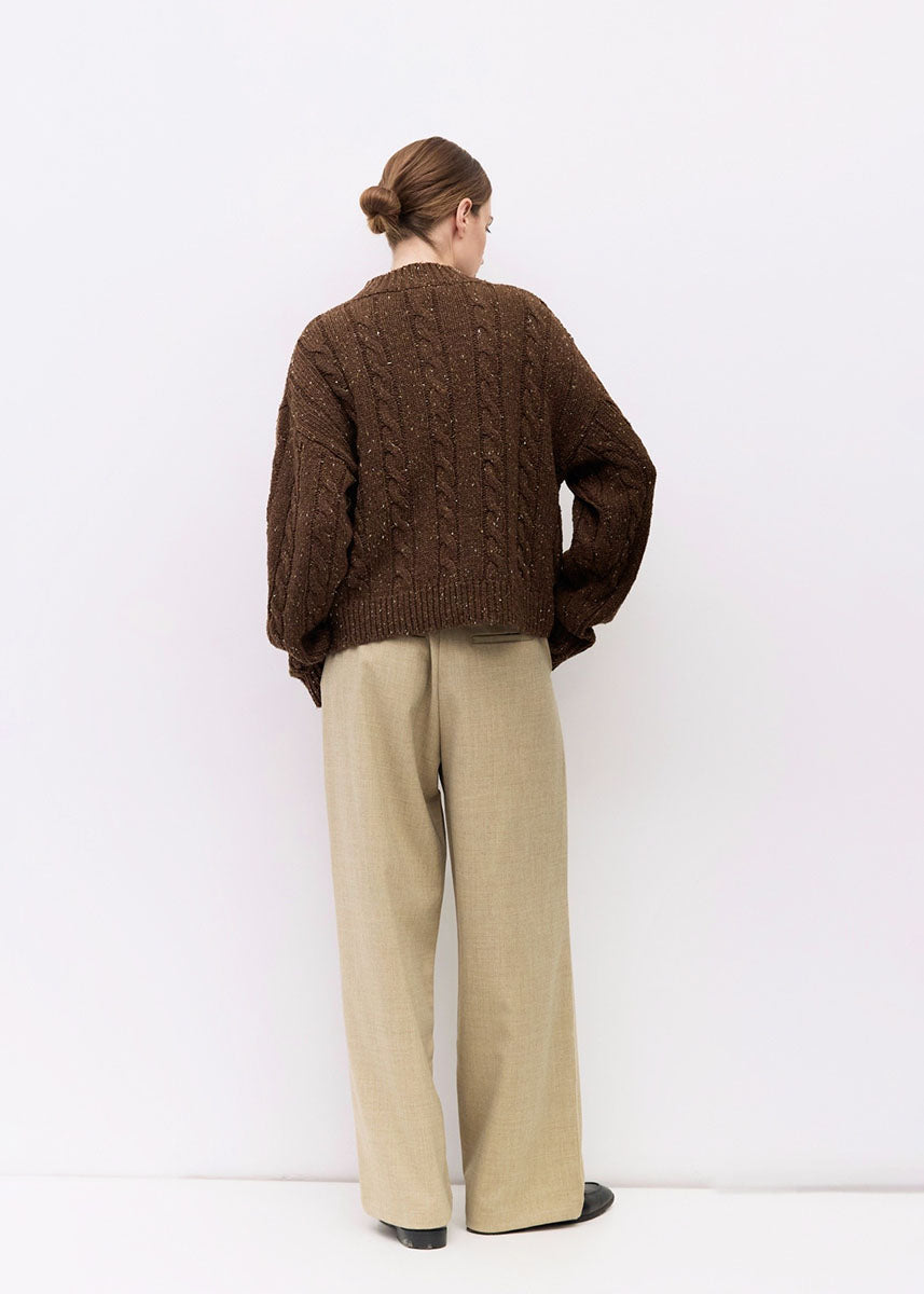The Pierre Sweater - Brown