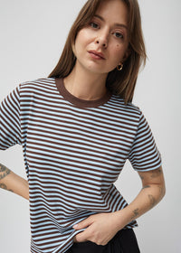 The Billie Top - Brown Blue