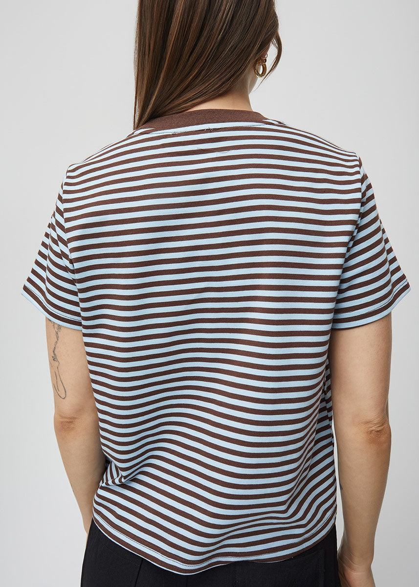 The Billie Top - Brown Blue