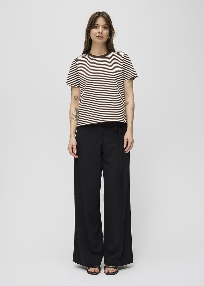 The Billie Top - Brown Cream