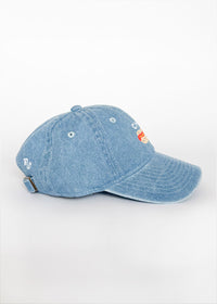 Toddler Tiny Chi Hot Dog Icon Hat - Denim