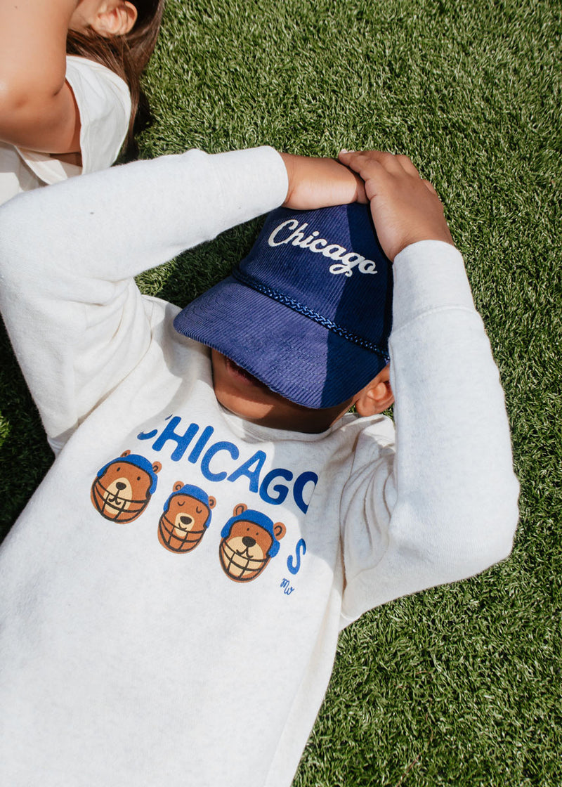 Chicago Football Team Toddler Sweatshirt - Natural Heather