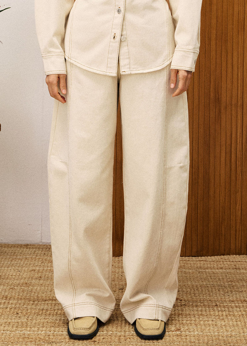 Bancha Pant - Creme